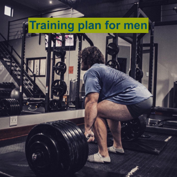 Training plan for men